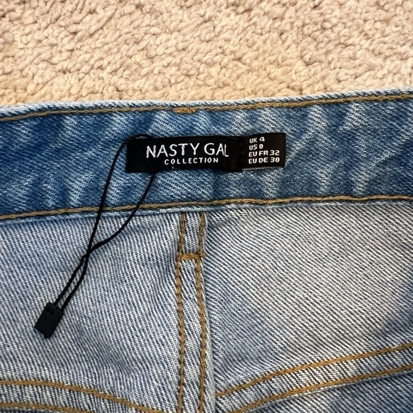 Nasty Gal Women’s Straight Leg Jeans Size 0 - Picture 13 of 13